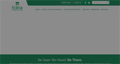 Desktop Screenshot of edinachamber.com